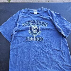 Aberzombie Voodoo Bourbon Street New Orleans Vintage Fruit of The Loom Tee